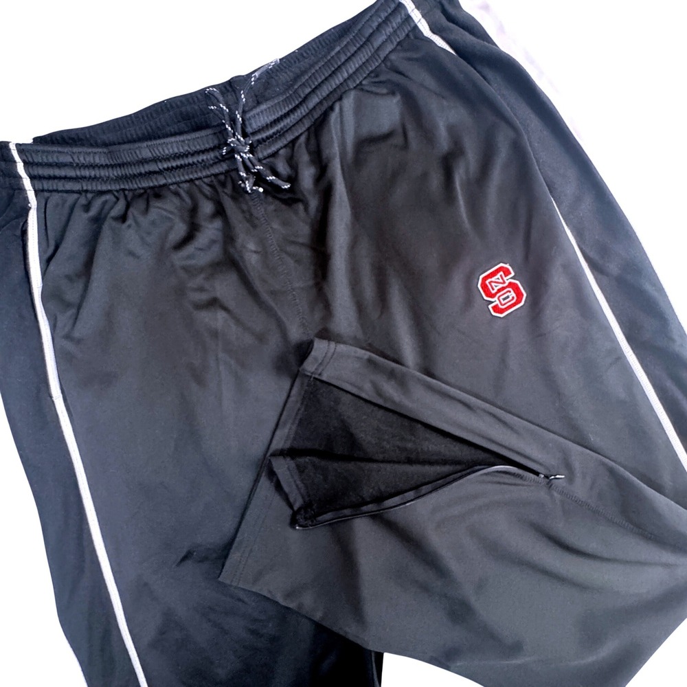 Adidas NC State Wolfpack Climalite Track Pants Men XL Black Team Issued